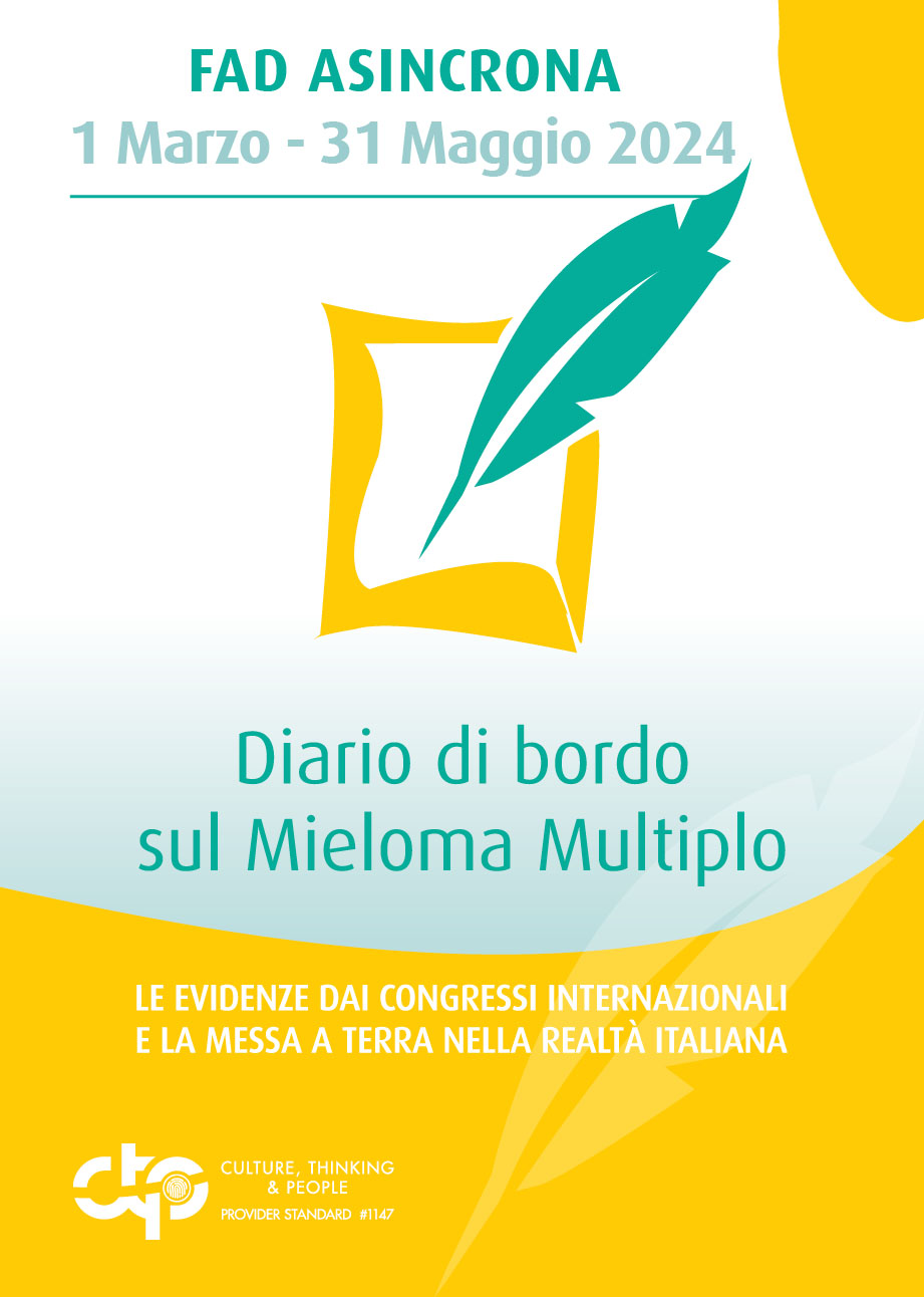 Diario di bordo sul Mieloma Multiplo: le evidenze dai congressi  internazionali e la messa a terra nella realtà italiana - 05 Marzo 2024